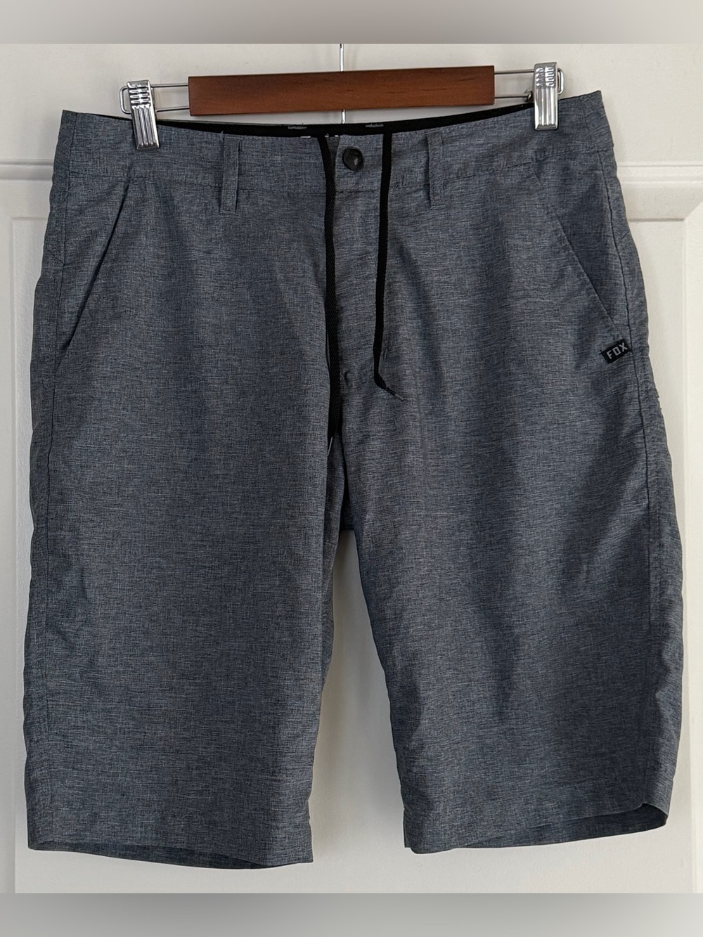 Fox Men’s Charcoal Flat Front Shorts